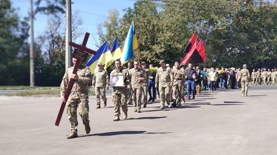 У Тернополі попрощалися з бійцем Ігорем Боцієм