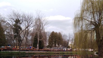 Річка в одному із парків міста