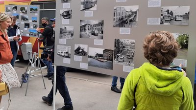 У центрі Харкова — парад та виставка тролейбусів У центрі Харкова — парад та виставка тролейбусів