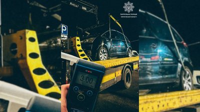 П'яний та без прав: у Чернігові водія відсторонили від керування