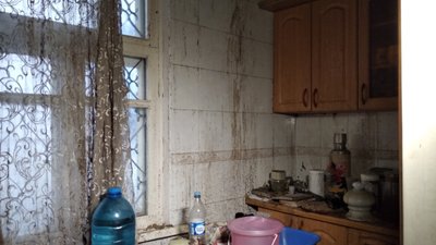 Будинок, який найбільше був пошкоджений під час аварії на колекторі у Херсоні, ремонту не підлягає Будинок, який найбільше був пошкоджений під час аварії на колекторі у Херсоні, ремонту не підлягає