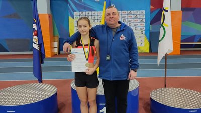 Учениця ДЮСШ на Тернопільщині стала чемпіонкою України з легкоатлетичного двоборства Учениця ДЮСШ на Тернопільщині стала чемпіонкою України з легкоатлетичного двоборства