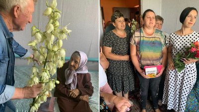 В громаді на Волині довгожительку привітали зі столітнім ювілеєм В громаді на Волині довгожительку привітали зі столітнім ювілеєм