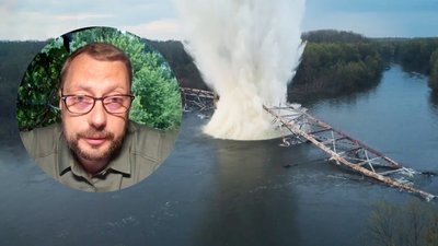 Чаус розповів, коли відкриють рух понтонним мостом через Десну у Чернігові