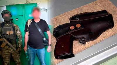 СЗЧ на Чернігівщині: затримали військовослужбовця зі зброєю