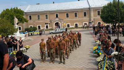 тернопіль, похорон дмитра лазорка, бережани, 22 серпня 2026 року