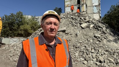 Сергій Мирний, головний інженер будівельної фірми