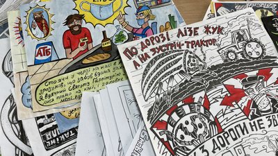 "Ми пережили окупацію і залишаємось вдома, попри обстріли": як херсонський художник працює над творчими проєктами "Ми пережили окупацію і залишаємось вдома, попри обстріли": як херсонський художник працює над творчими проєктами