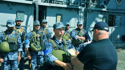 Моряк-прикордонник Вадим на псевдо "Краб"
