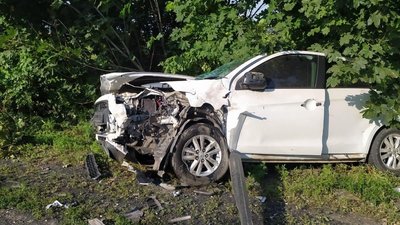 На Черкащині сталася ДТП, двох травмованих госпіталізували