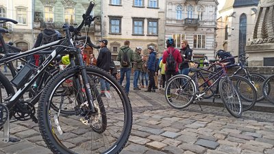 "Велосипедом на роботу": львів'яни долучилися до щорічної акції
