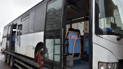 На Волинь надійшли чотири шкільні автобуси з Франції