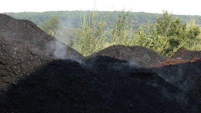 Дим від спалювання шин Дим від спалювання шин