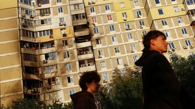 Наслідки обстрілу Києва 27 вересня