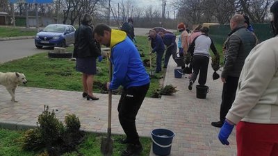 "Ми робимо це для себе і наших дітей". У Новоукраїнці містяни посадили 60 лип та 60 кущів самшиту "Ми робимо це для себе і наших дітей". У Новоукраїнці містяни посадили 60 лип та 60 кущів самшиту
