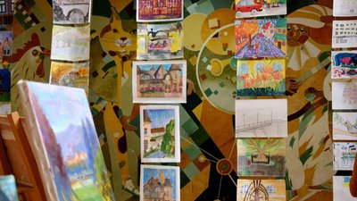 Рекорд України: в Ужгороді відкрили виставку у межах артмарафону "Мистецтво без меж" Рекорд України: в Ужгороді відкрили виставку у межах артмарафону "Мистецтво без меж"