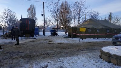 В Одесі відкрили мобільний пункт обігріву В Одесі відкрили мобільний пункт обігріву
