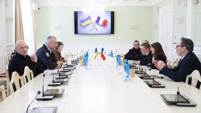 Французька делегація у Кличка