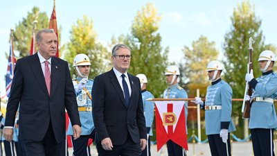 Реджеп Таїп Ердоган і Кір Стармер