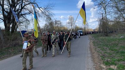 Прощання з бійцем Сергієм Щоголевим Прощання з бійцем Сергієм Щоголевим
