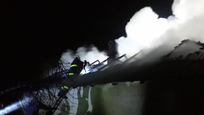 На Івано-Франківщині горів житловий будинок