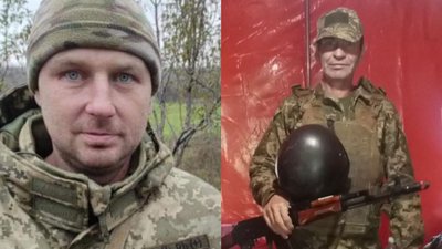 Загиблі військові Антон Чуприна та Ілля Ротар