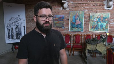 Начальник управління культури й туризму Станіслав Баланович — один з організаторів аукціону "Артефакти мужності" Начальник управління культури й туризму Станіслав Баланович — один з організаторів аукціону "Артефакти мужності"