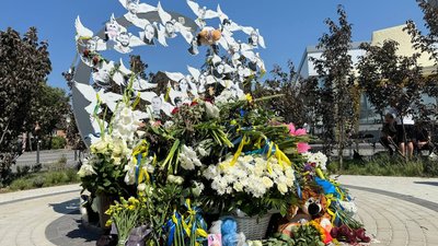 У Вінниці вшанували загиблих внаслідок ракетного обстрілу 14 липня
