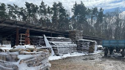 Склад на території об'єкта природно-заповідного фонду на Тернопільщині Склад на території об'єкта природно-заповідного фонду на Тернопільщині