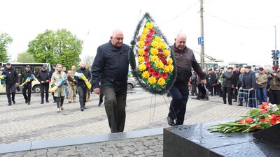 У Хмельницькому вшанували пам'ять ліквідаторів аварії на Чорнобильській АЕС