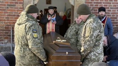 Похорон, ЗСУ, Тернопільщина, Великоберезовицька громада, 20 лютого 2026, Тернопіль