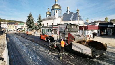 ремонт мосту, ремонт дороги, асфальт