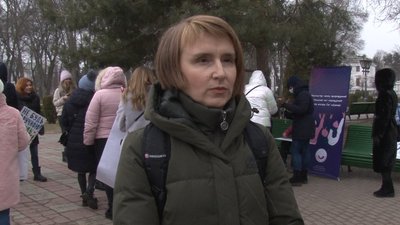 "Місце жінки всюди": у Полтаві долучилися до Маршу жінок "Місце жінки всюди": у Полтаві долучилися до Маршу жінок