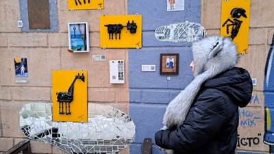Переселенка авторка артпроєкту Олена Ястребова Дніпро