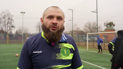 Олександр боронить Україну. 11 березня 2023 року. Фото: Марина Верещака/Суспільне Харків Олександр боронить Україну. 11 березня 2023 року. Фото: Марина Верещака/Суспільне Харків