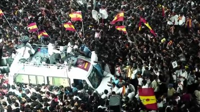Натовп на мітингу в Індії