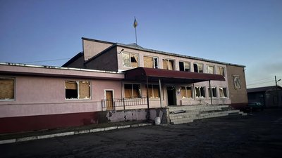 Наслідки ударів БпЛА по Золочеву на Харківщині, 12 березня 2026 року