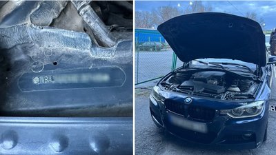 На Закарпатті в громадянина Нігерії прикордонники вилучили BMW, яке перебуває в розшуку