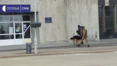 У Сумах перевіряють повідомлення про замінування будівель облдержадміністрації та СБУ