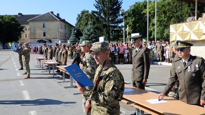 У Житомирі склали присягу півтори сотні офіцерів запасу