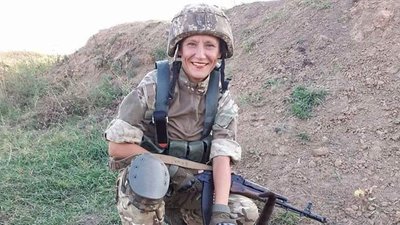У Полтаві попрощаються із військовою Ольгою Нікішиною