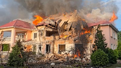 Російські війська чотирма «Геранями» атакували пансіонат у селі Радичів