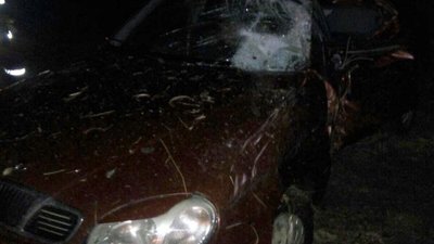 Аварія на Шишаччині, фото з місця події Аварія на Шишаччині, фото з місця події
