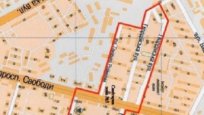 Межі карантинної зони № 5 у Кременчуці Межі карантинної зони № 5 у Кременчуці