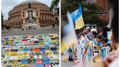 Найбільша у світі клаптикова ковдра. Кропивницькі майстрині про проєкт "Sunflower Quilt" і як він допоможе військовим Найбільша у світі клаптикова ковдра. Кропивницькі майстрині про проєкт "Sunflower Quilt" і як він допоможе військовим