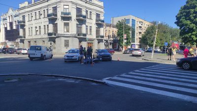 У ДТП у Черкасах отримав травми 24-річний мотоцикліст