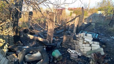 На Херсонщині шестирічна дитина підпалила власну оселю та втекла з місця події
