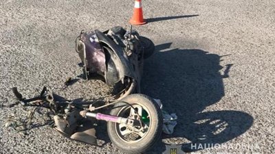 В аварії на Тернопільщині травмований скутерист В аварії на Тернопільщині травмований скутерист