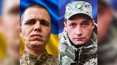 Полеглі військові з Буковини Віктор Медвідь та Дмитро Микуляк