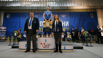 Троє спортсменів Житомирщини стали переможцями Кубку України з пауерліфтингу Троє спортсменів Житомирщини стали переможцями Кубку України з пауерліфтингу